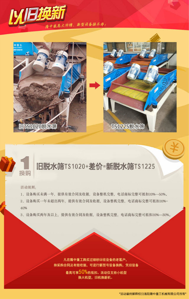 脫水篩以舊換新 脫水篩以舊換新