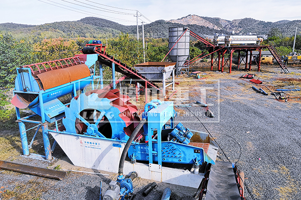 洗沙廢水零排放系統(tǒng)應(yīng)用現(xiàn)場